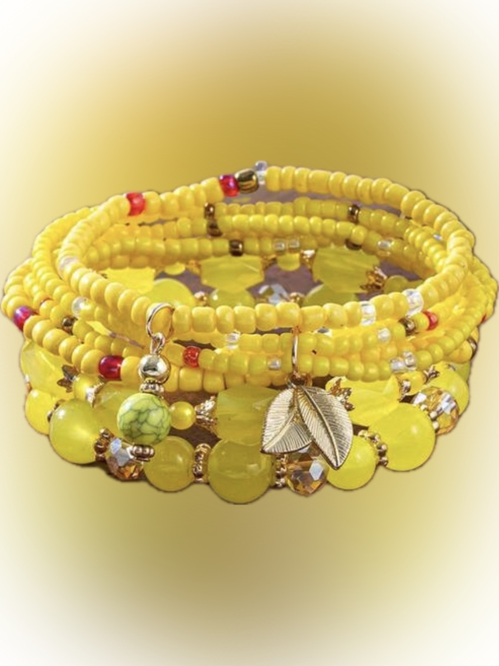 🌕 Beaded Stack Bracelet 🌕 - Picture 4 of 5